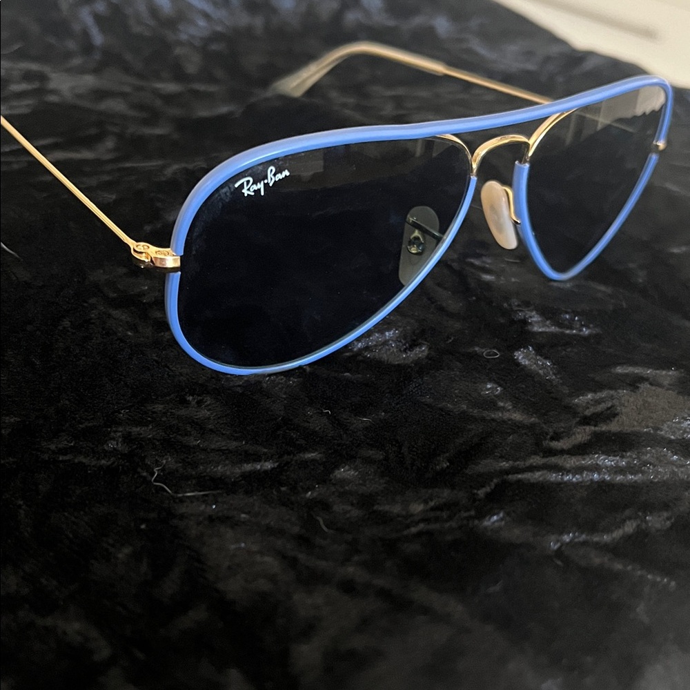 💙Blue Rim Aviator💙 - Picture 3 of 4